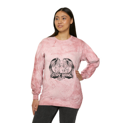 Unisex Color Blast Crewneck Sweatshirt