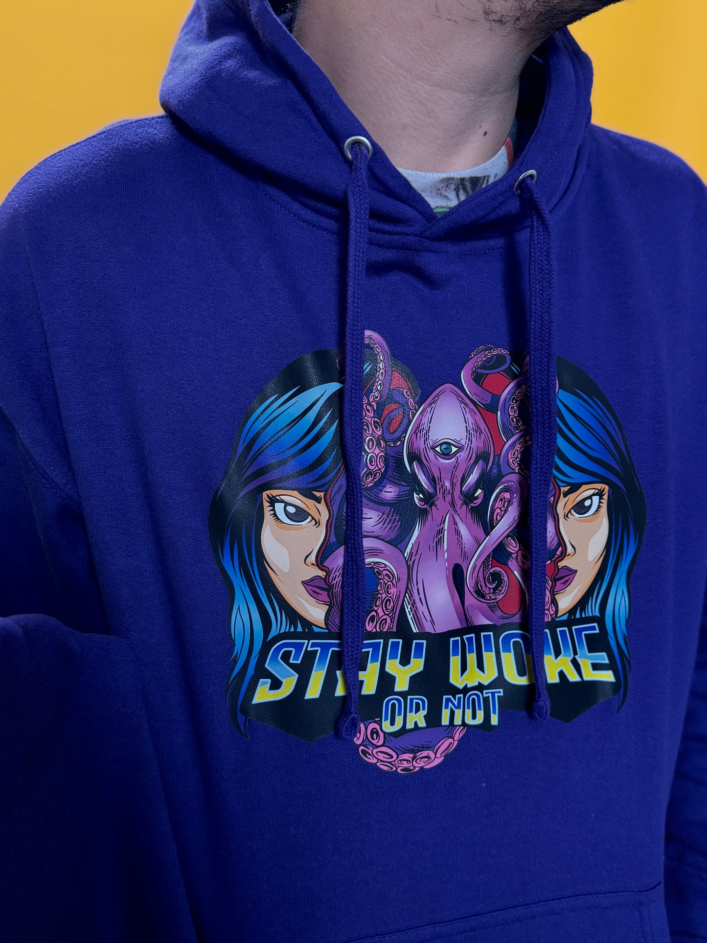 Unisex Purple Hoodie