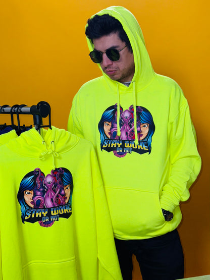 Unisex Neon Yellow Hoodie