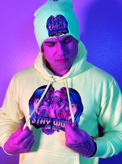 Jeremiah Barrera  - CoHost- Neon Yellow Beanie & Hoodie