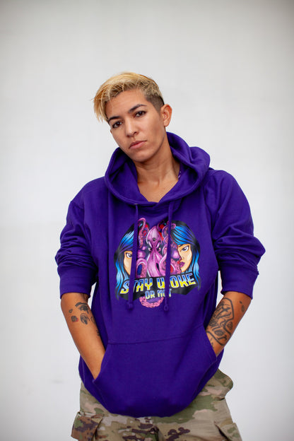 Unisex Purple Hoodie