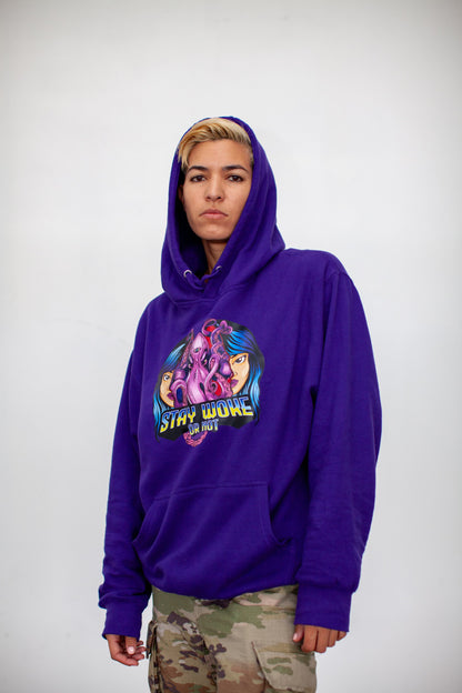 Unisex Purple Hoodie